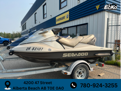 SeaDoo Package - 2003 GTX Ltd & 2009 GTI 130 with 2-place PWC Trailer