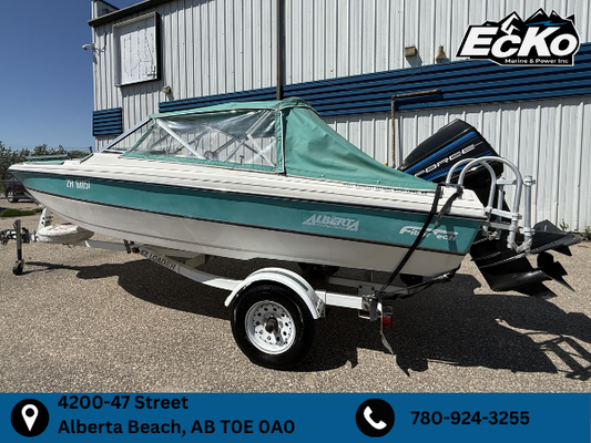 1990 Fibretech FT165 with 90hp Force Outboard